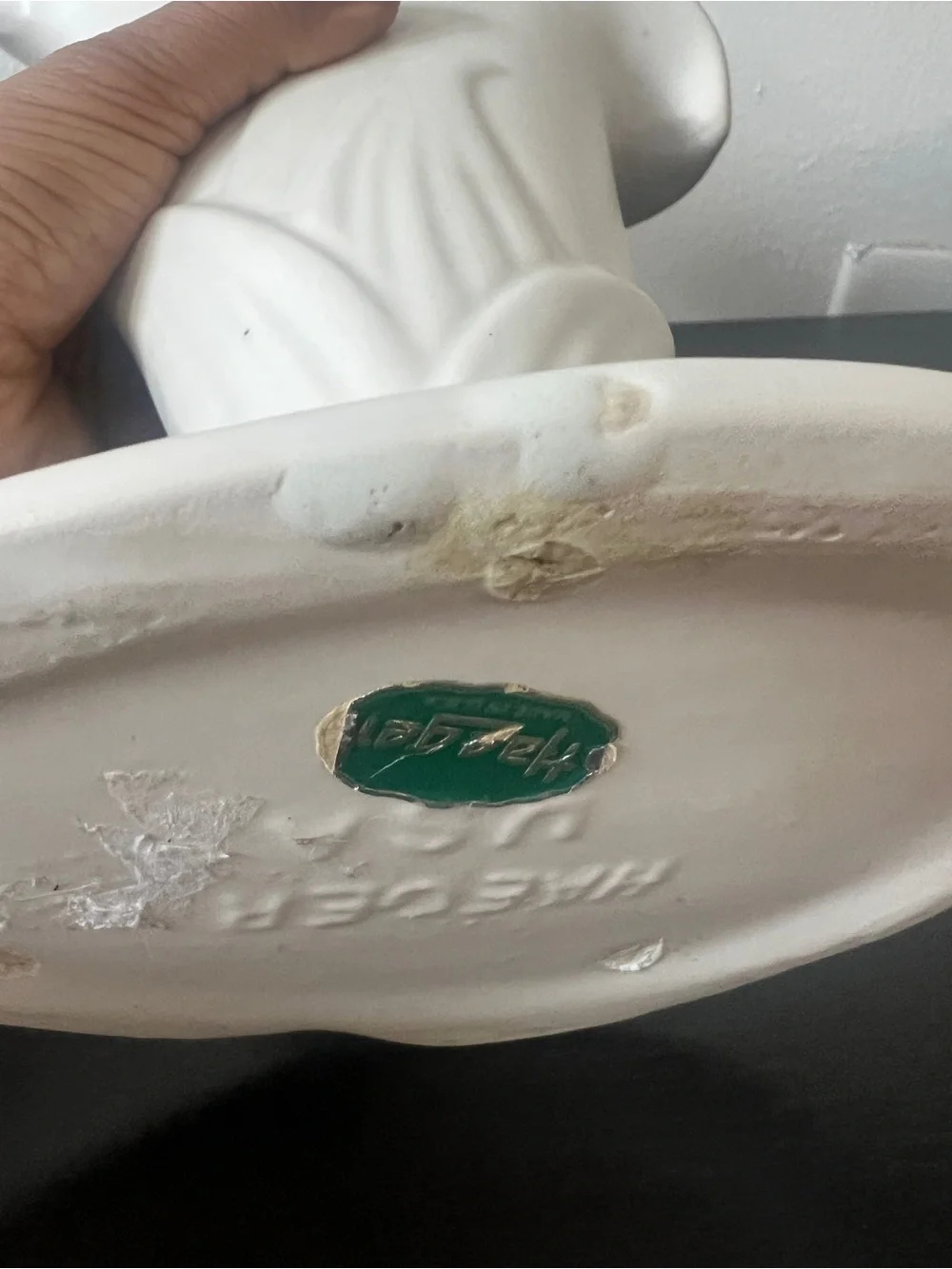 Haeger Pottery Leaf Vase